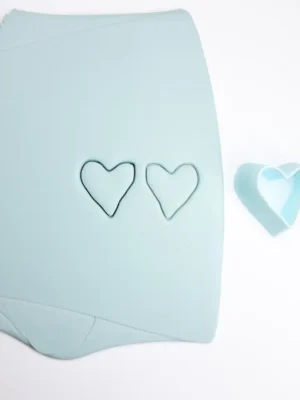 Foremka do gliny lub modeliny - serce 3