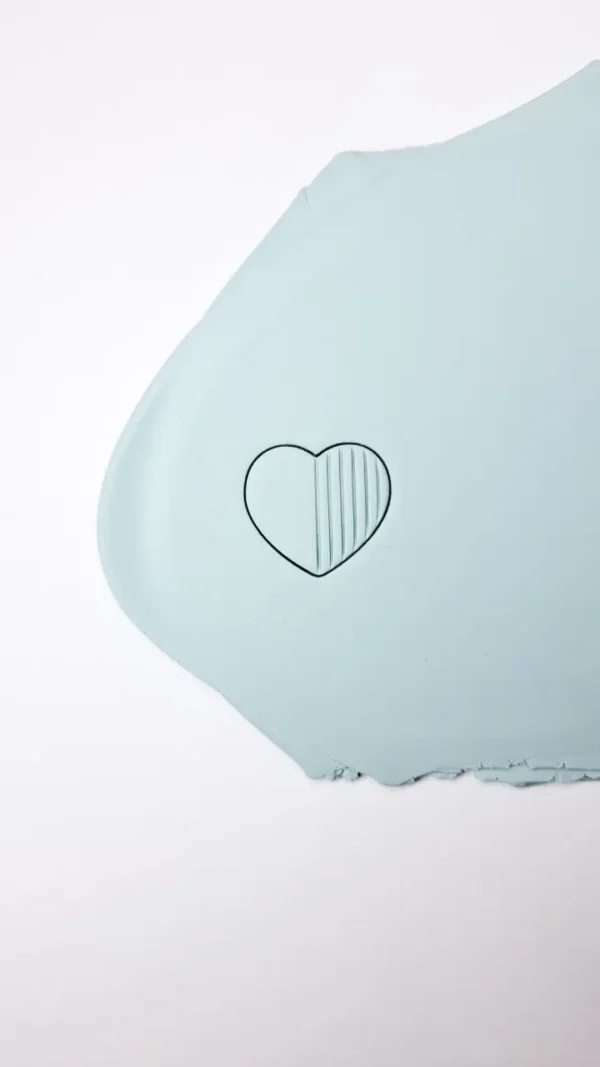 PSX_20260101_2318300 Foremka do gliny lub modeliny - serce w paski 2