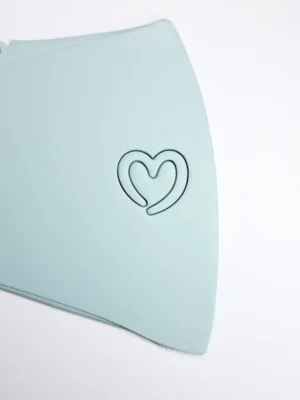 Foremka do gliny lub modeliny - serce rogalik 1