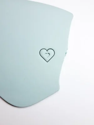 Foremka do gliny lub modeliny - serce pieczątka 2