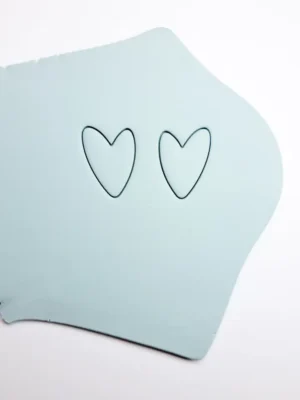 Foremka do gliny lub modeliny - serce 7