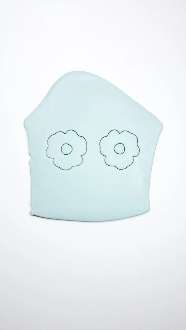 Foremka do gliny lub modeliny - kwiat organiczny 3